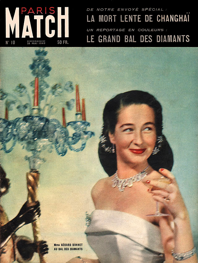 Couverture Paris match num�ro 10 de Mai 1949