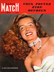 Paris Match couverture num�ro 18