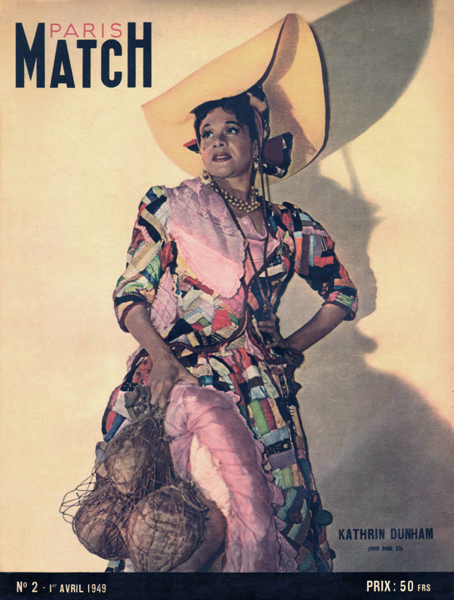 Couverture Paris match num�ro 2 de Avril 1949