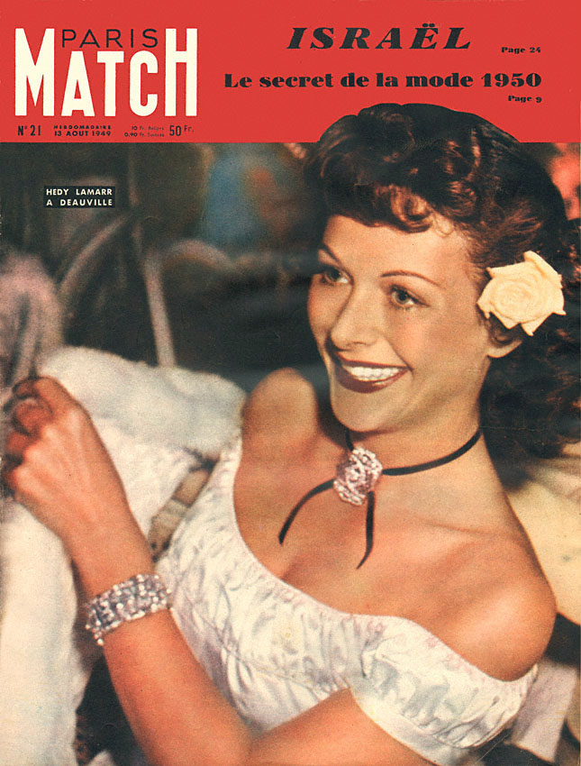 Couverture Paris match num�ro 21 de Ao�t 1949