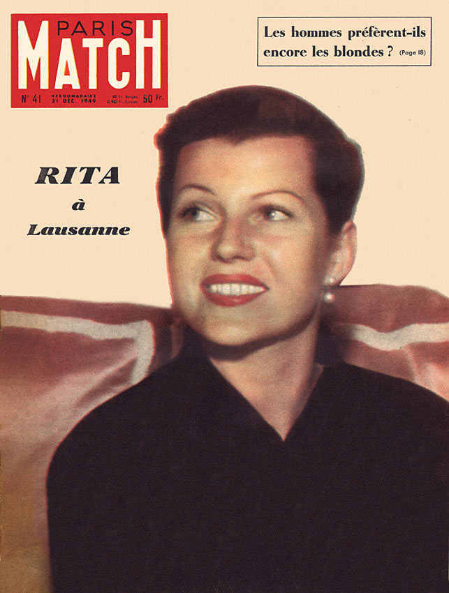 Couverture Paris match num�ro 41 de D�cembre 1949