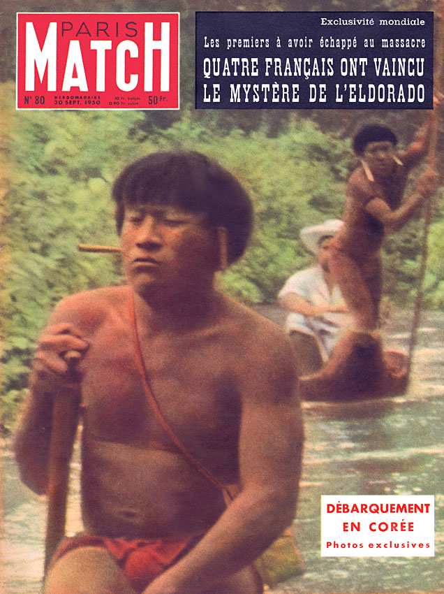 Couverture Paris match num�ro 80 de Septembre 1950