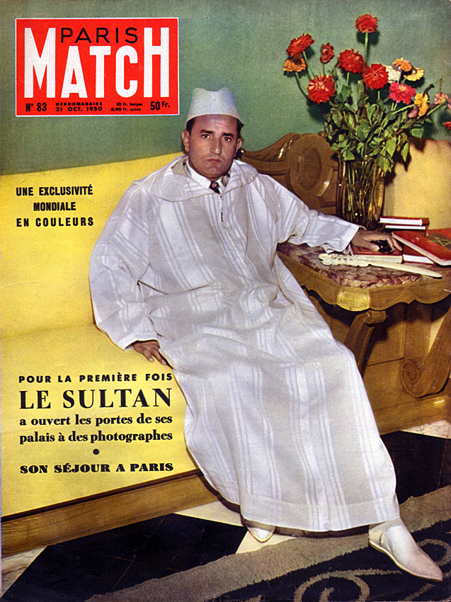 Couverture Paris match num�ro 83 de Octobre 1950