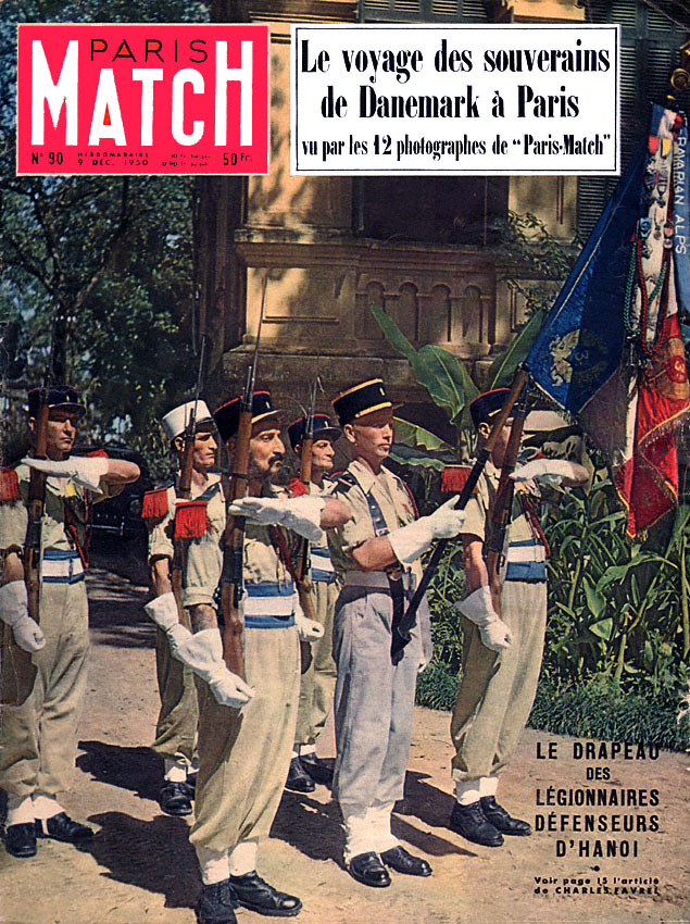 Couverture Paris match num�ro 90 de D�cembre 1950