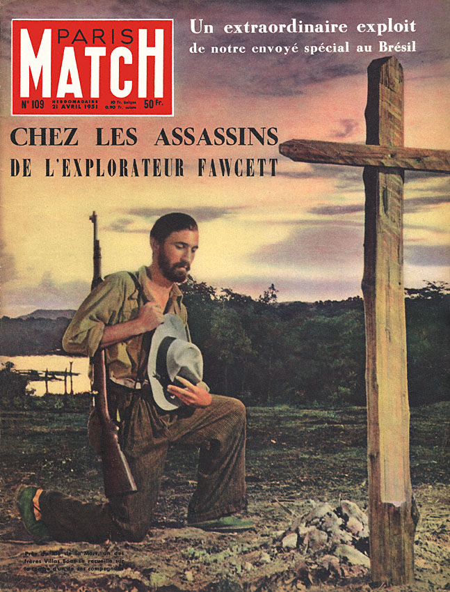 Couverture Paris match num�ro 109 de Avril 1951