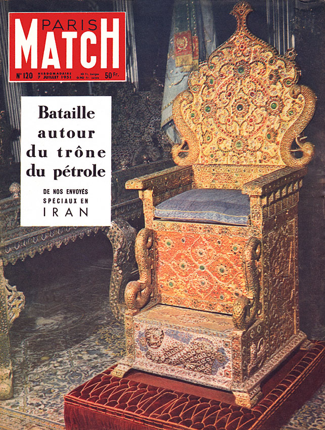 Couverture Paris match num�ro 120 de Juillet 1951