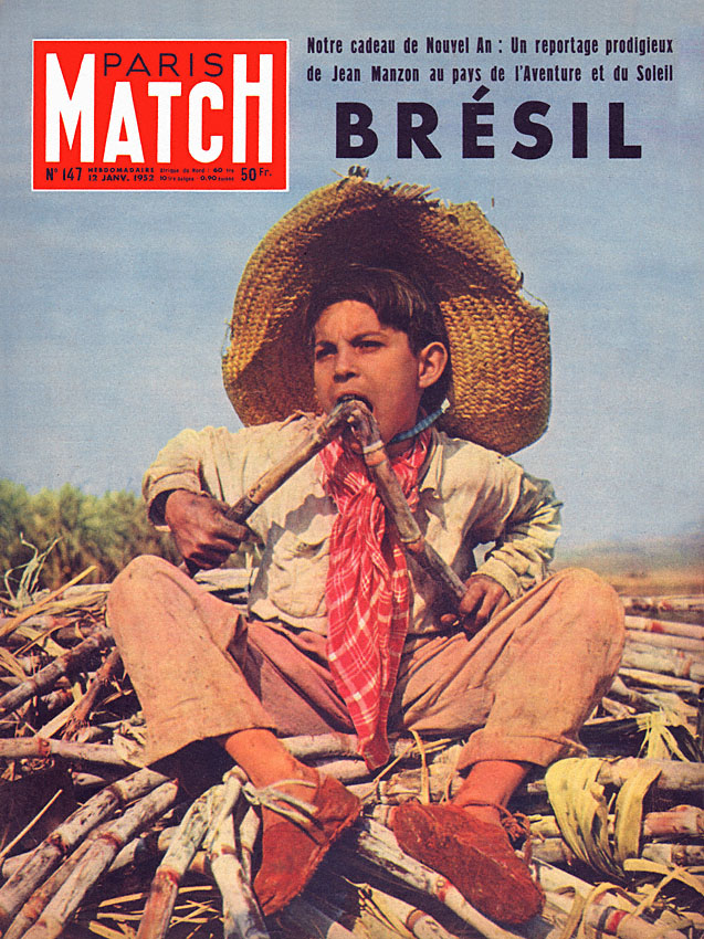 Couverture Paris match num�ro 147 de Janvier 1952