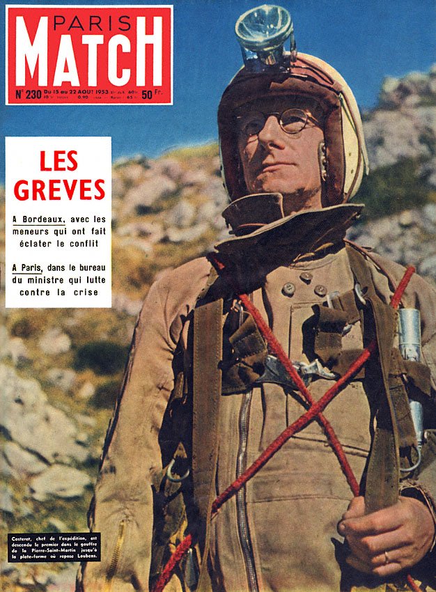 Couverture Paris match num�ro 230 de Ao�t 1953