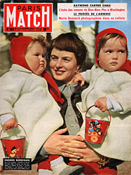 Paris Match couverture num�ro 262