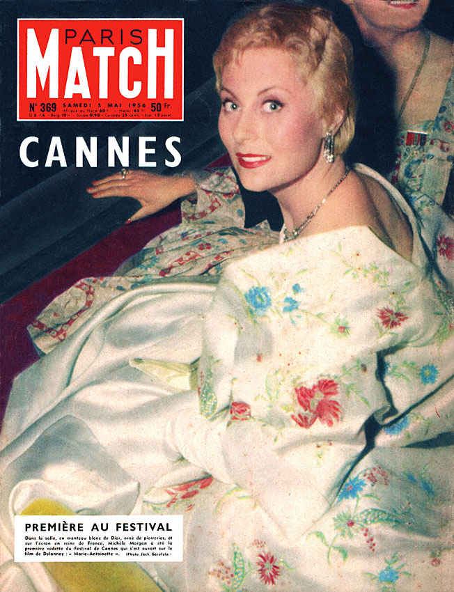 Couverture Paris match num�ro 369 de Mai 1956