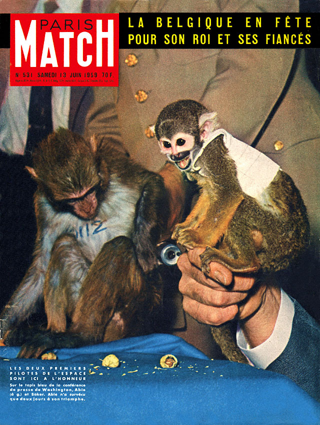 Couverture Paris match num�ro 531 de Juin 1959