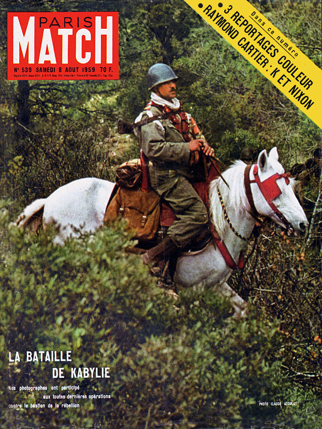 Couverture Paris match num�ro 539 de Ao�t 1959