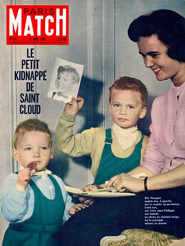Couverture Paris match num�ro 576 de Avril 1960
