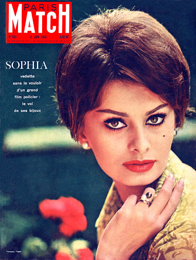 Couverture Paris match numéro 583 de Juin 1960