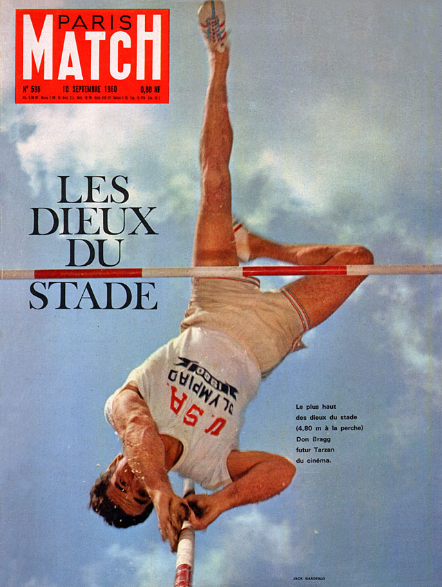 Couverture Paris match num�ro 596 de Septembre 1960