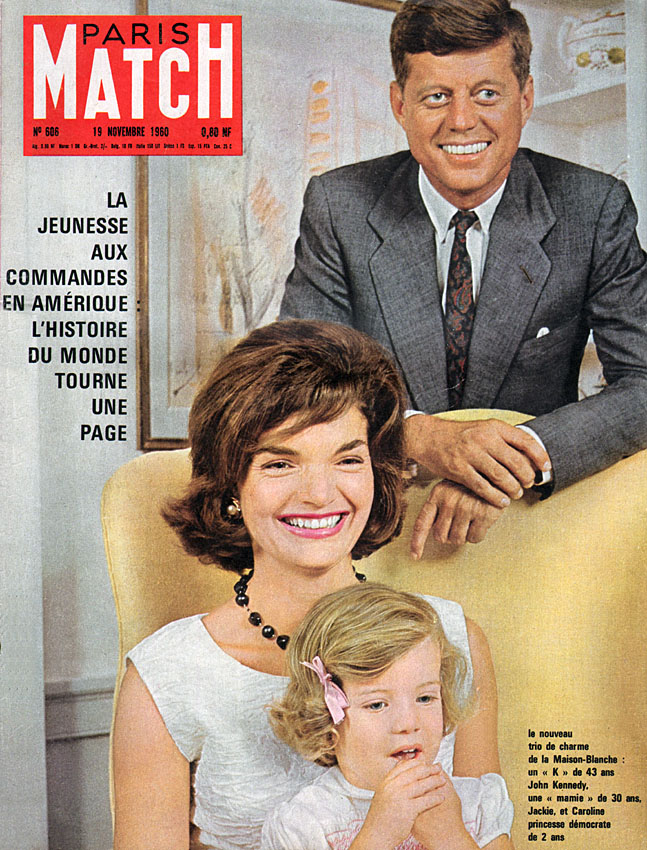 Couverture Paris match numéro 606 de Novembre 1960