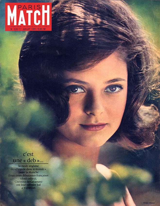 Couverture Paris match numéro 638 de Juillet 1961