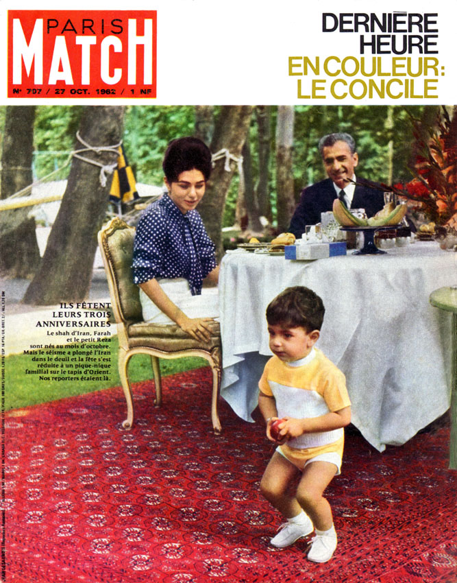 Couverture Paris match num�ro 707 de Octobre 1962