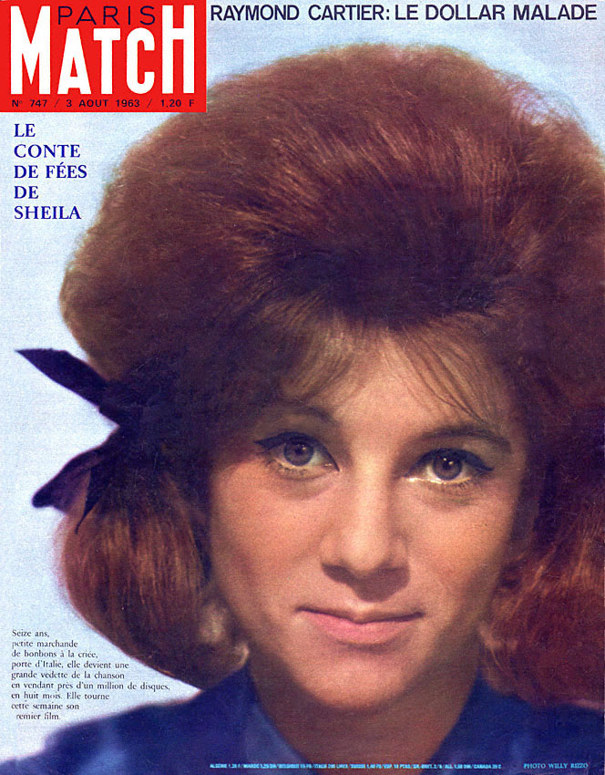 Couverture Paris match num�ro 747 de Ao�t 1963