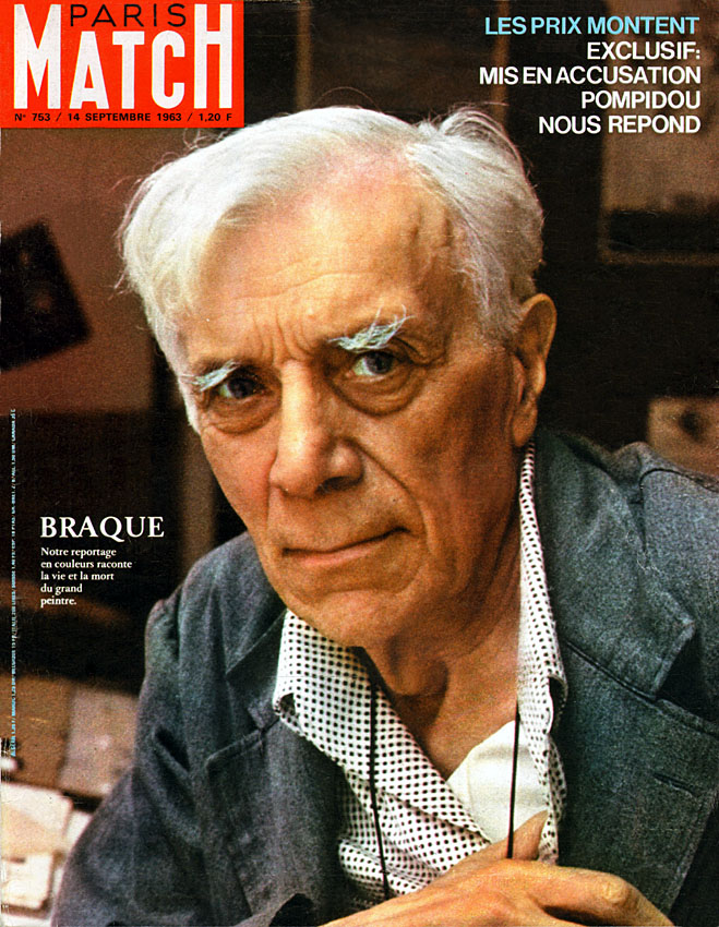 Couverture Paris match num�ro 753 de Septembre 1963