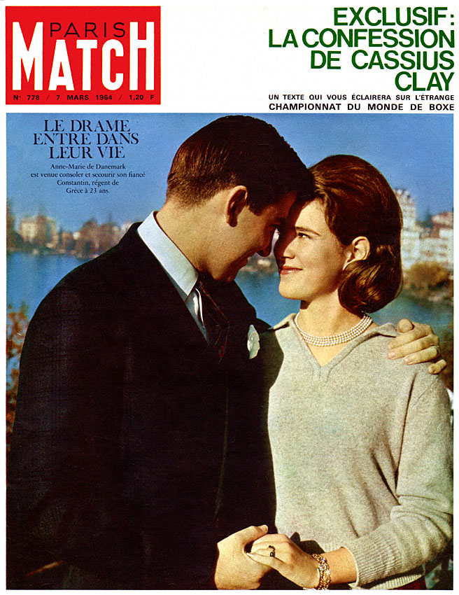 Couverture Paris match num�ro 778 de Mars 1964