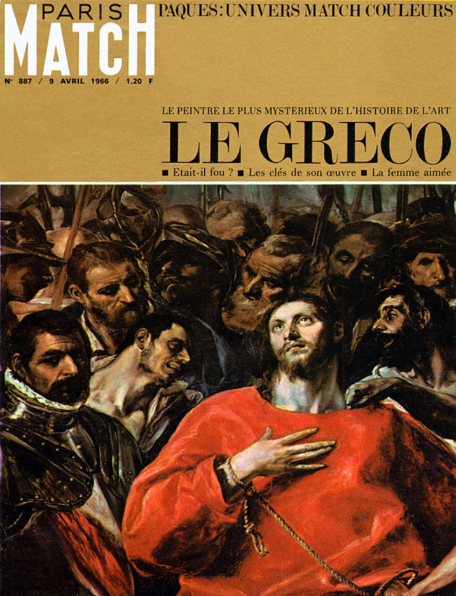 Couverture Paris match num�ro 887 de Avril 1966