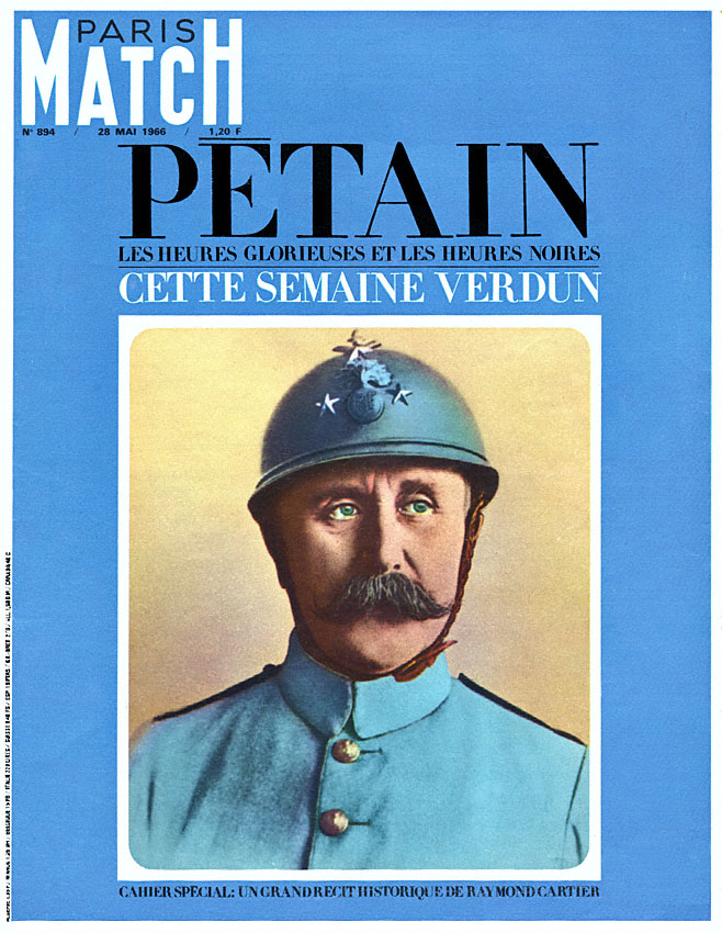 Couverture Paris match numéro 894 de Mai 1966