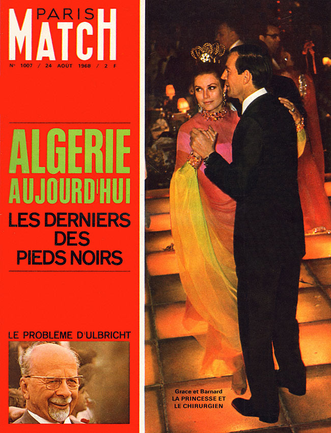 Couverture Paris match num�ro 1007 de Ao�t 1968