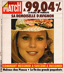 Paris Match couverture num�ro 1296