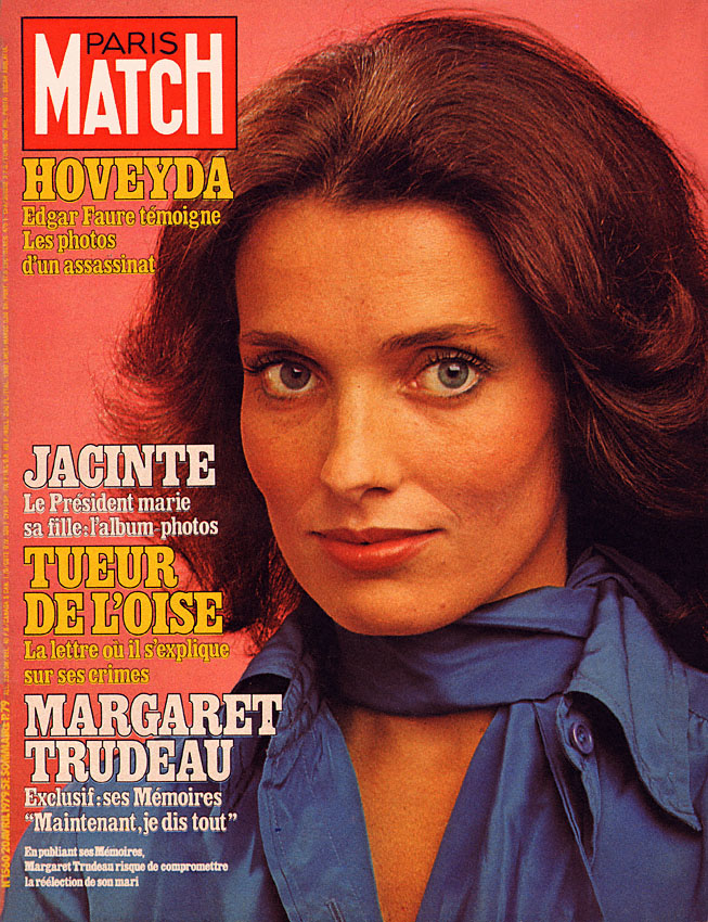 Couverture Paris match num�ro 1560 de Avril 1979