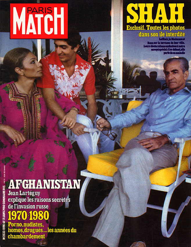 Couverture Paris match num�ro 1598 de Janvier 1980