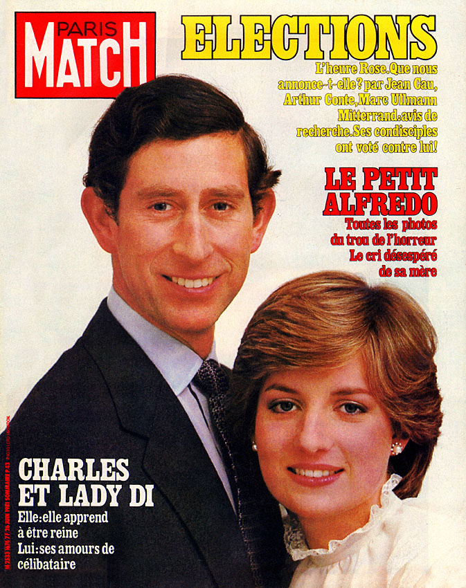 Couverture Paris match num�ro 1674 de Juin 1981