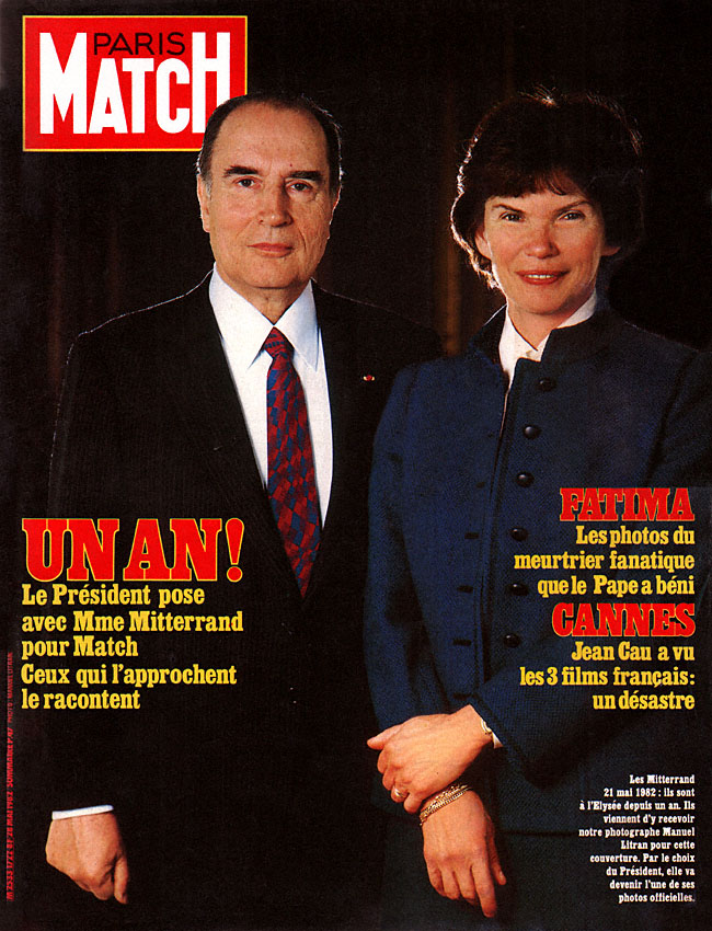 Couverture Paris match num�ro 1722 de Mai 1982