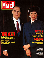 Paris Match couverture num�ro 1722