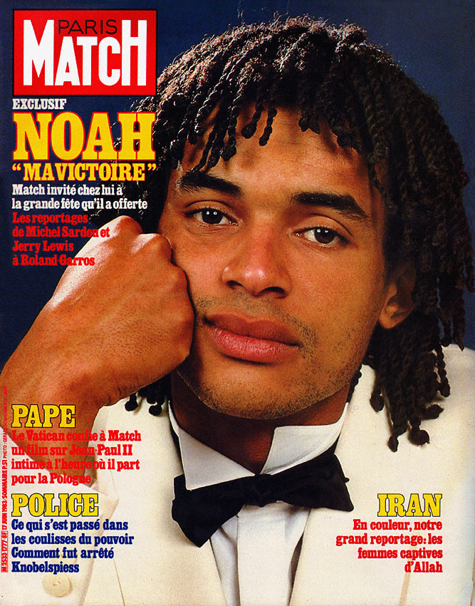 Couverture Paris match num�ro 1777 de Juin 1983
