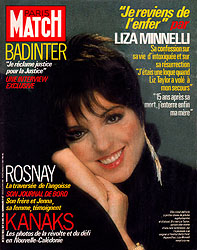 Paris Match couverture num�ro 1855