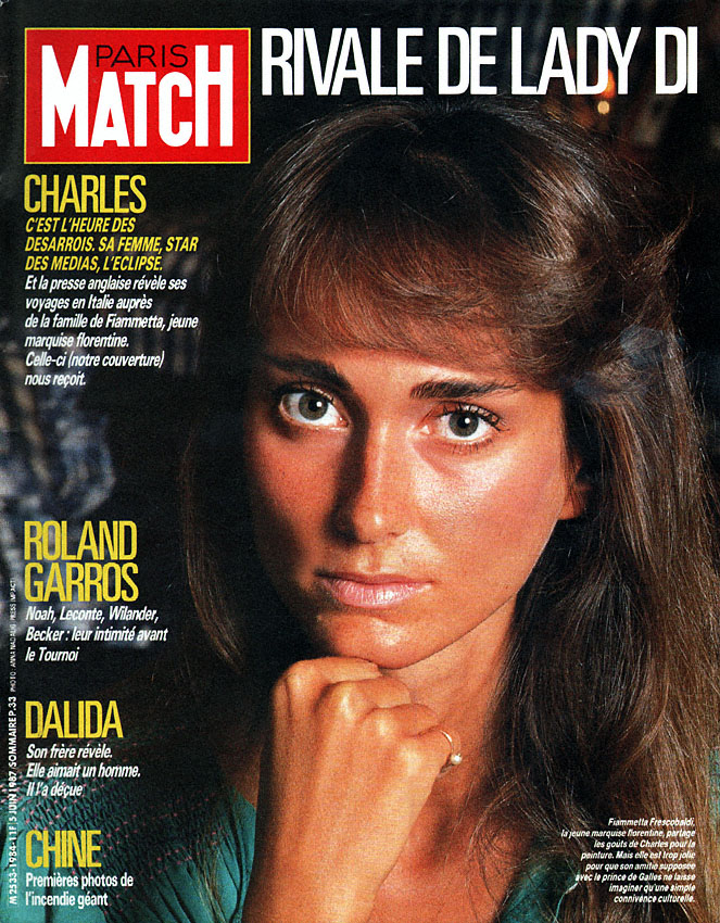 Couverture Paris match num�ro 1984 de Juin 1987