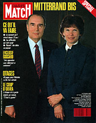 Paris Match couverture num�ro 2034