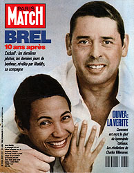 Paris Match couverture num�ro 2037
