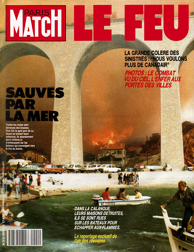 Couverture Paris match num�ro 2099 de Ao�t 1989