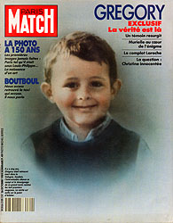 Paris Match couverture num�ro 2109