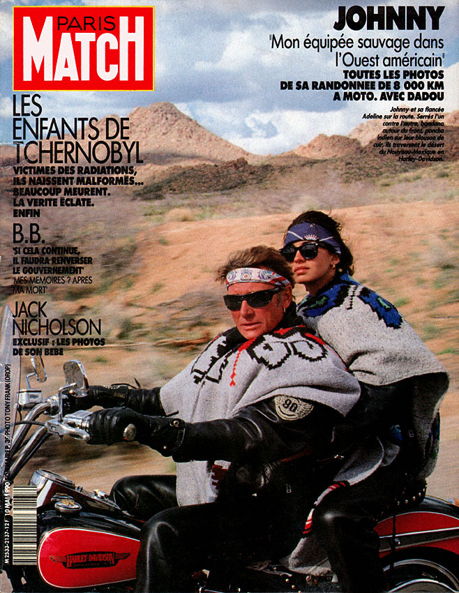 Couverture Paris match numéro 2137 de Mai 1990