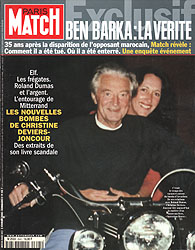 Paris Match couverture num�ro 2645