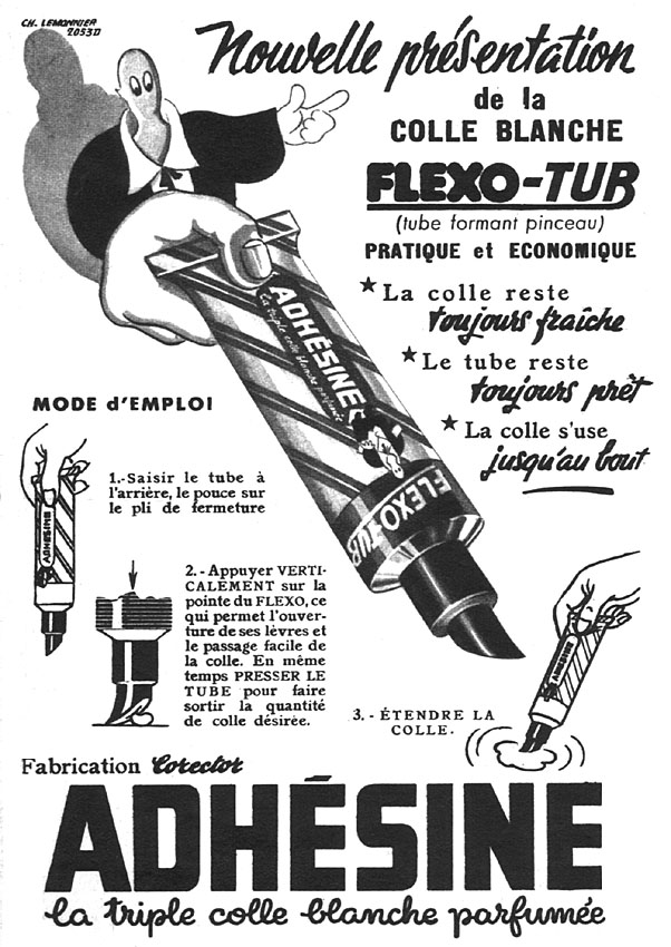 Marque Adhesine 1950