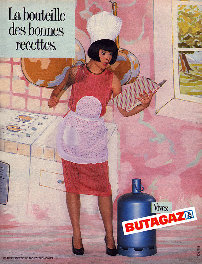 Publicit� Butagaz 1985
