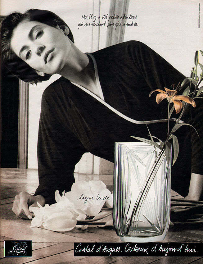 Publicit� Cristal D'Arques 1990