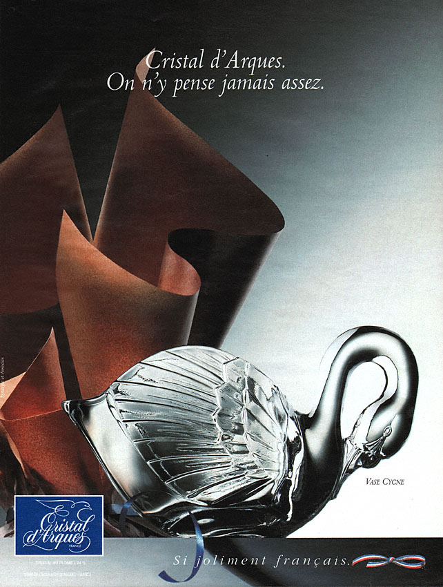 Publicit� Cristal D'Arques 1994