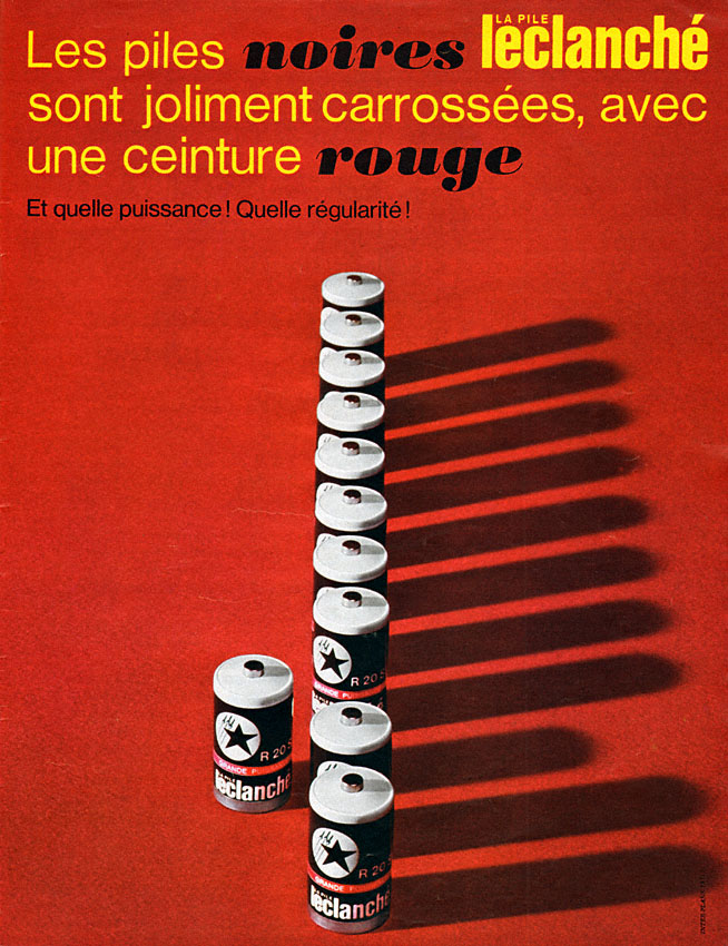 Publicit� Leclanche 1966