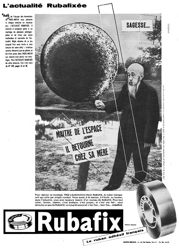 Publicit� Rubafix 1959