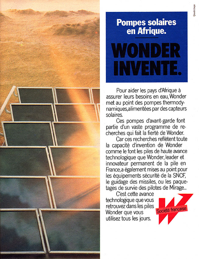 Marque Wonder 1984